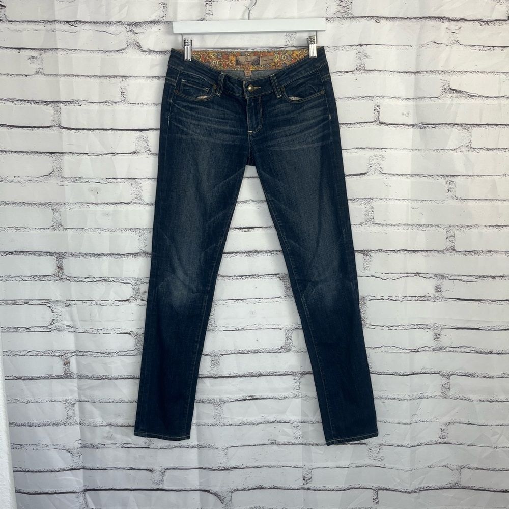Paige Jimmy Jimmy Mid Rise Boyfriend Jeans Dark Wash Women’s 25 Streetwear Denim